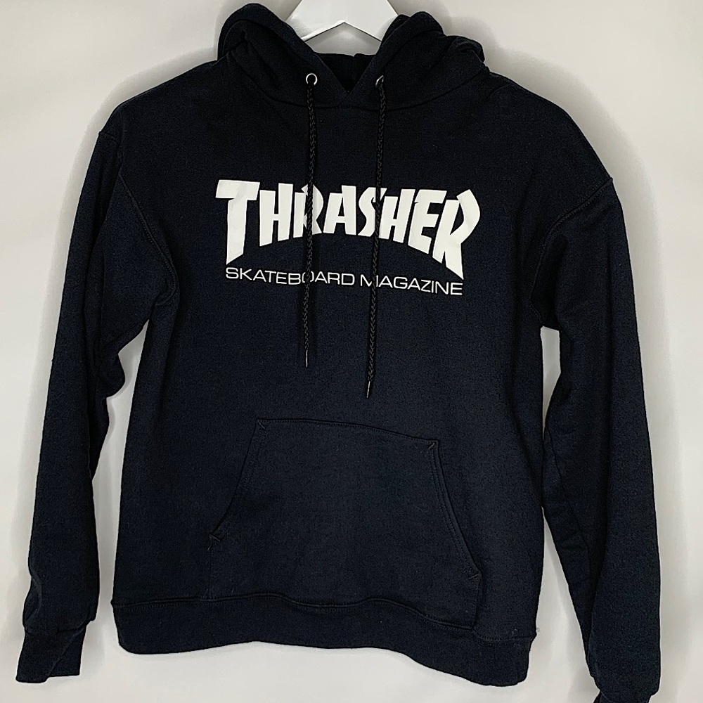 THRASHER | Black Hoodie